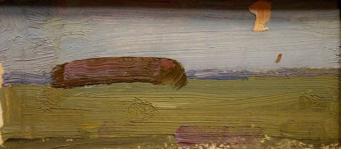 Oil painting Field landscape Trohimenko Karp Demyanovich - 2