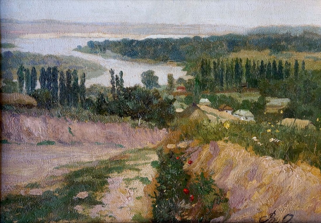 Oil painting Field - 2