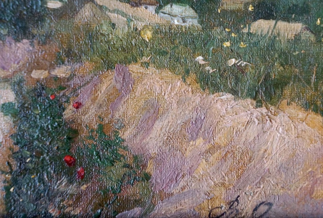 Oil painting Field - 6
