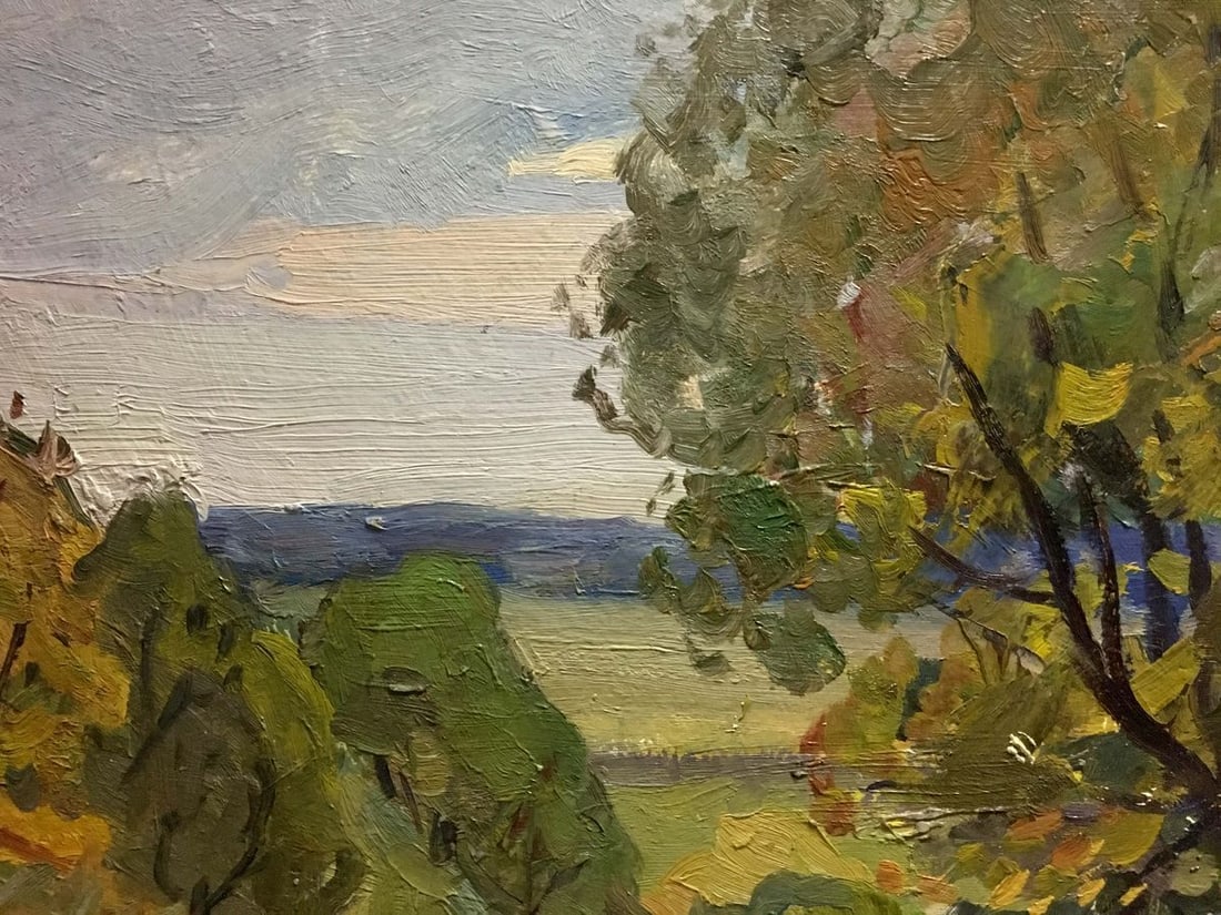 Oil painting Forest landscape - 3