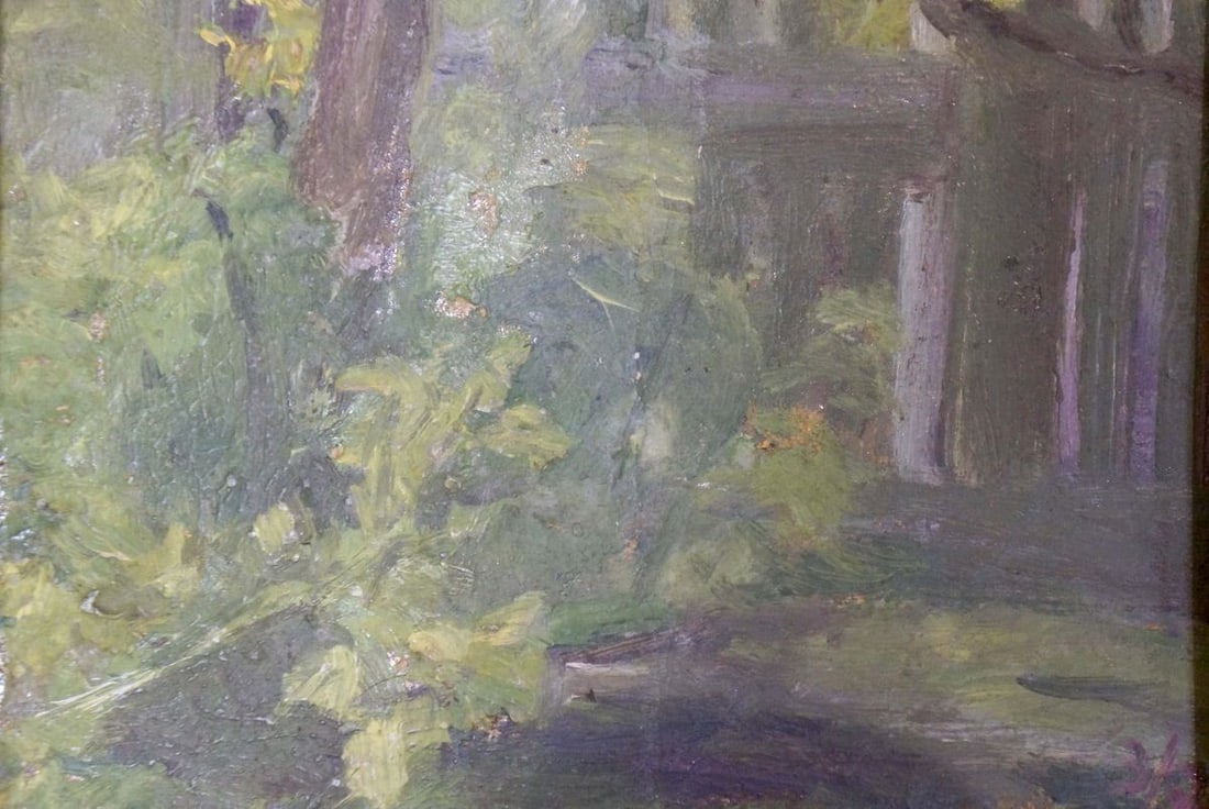 Oil painting View from the yard Yarovoy Nikolay Nikolaevich - 4