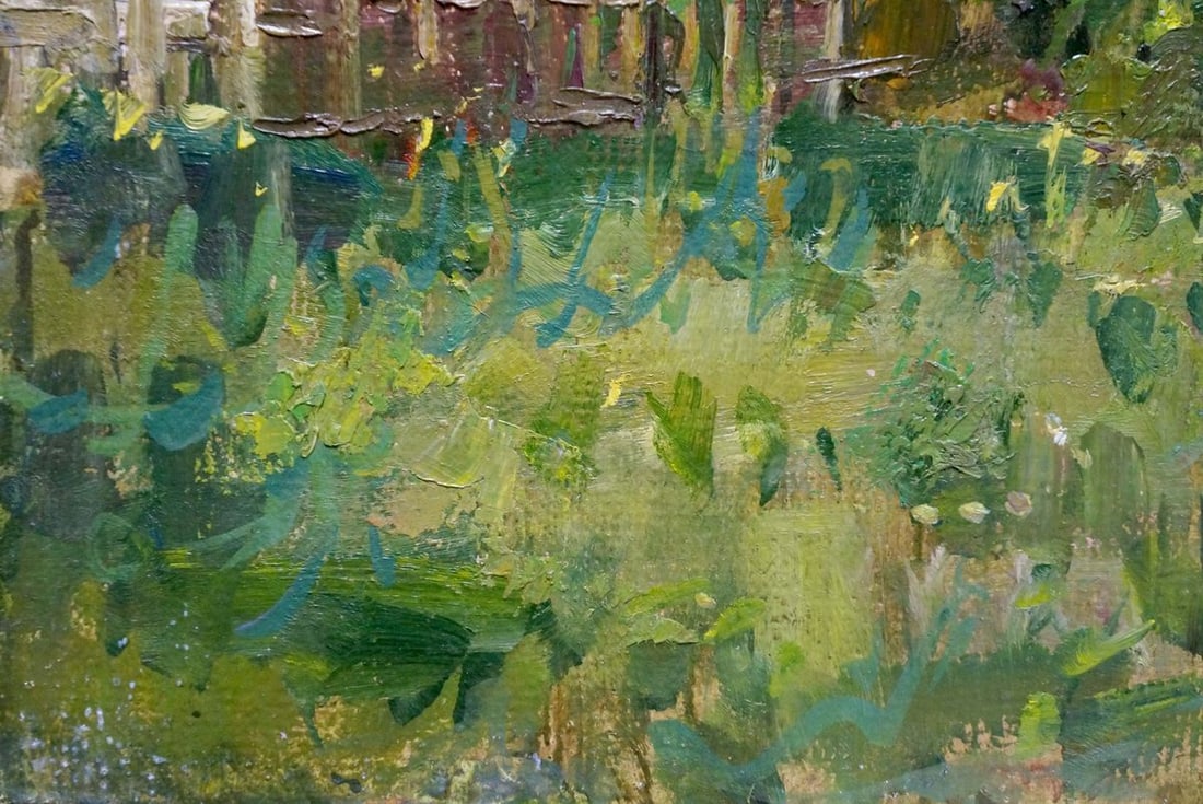 Oil painting Lilac blooms Olkhov Vladimir Nikolaevich - 2