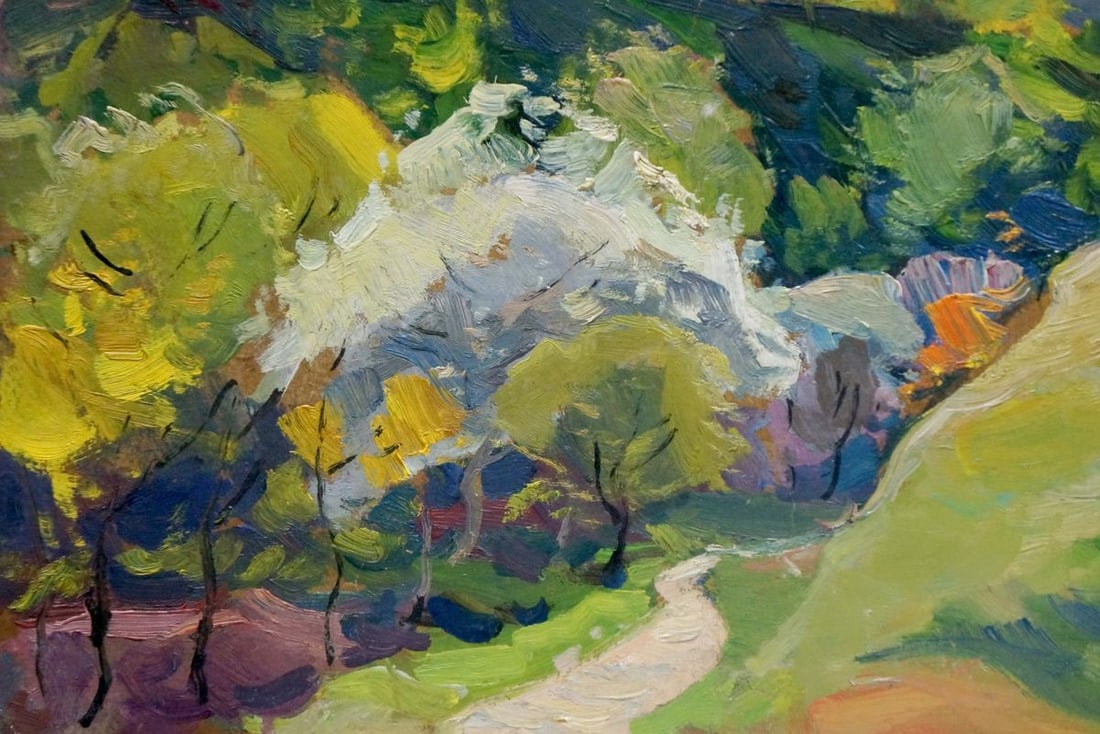 Oil painting Natural landscape Buryachok Nikolay Ivanovich - 2