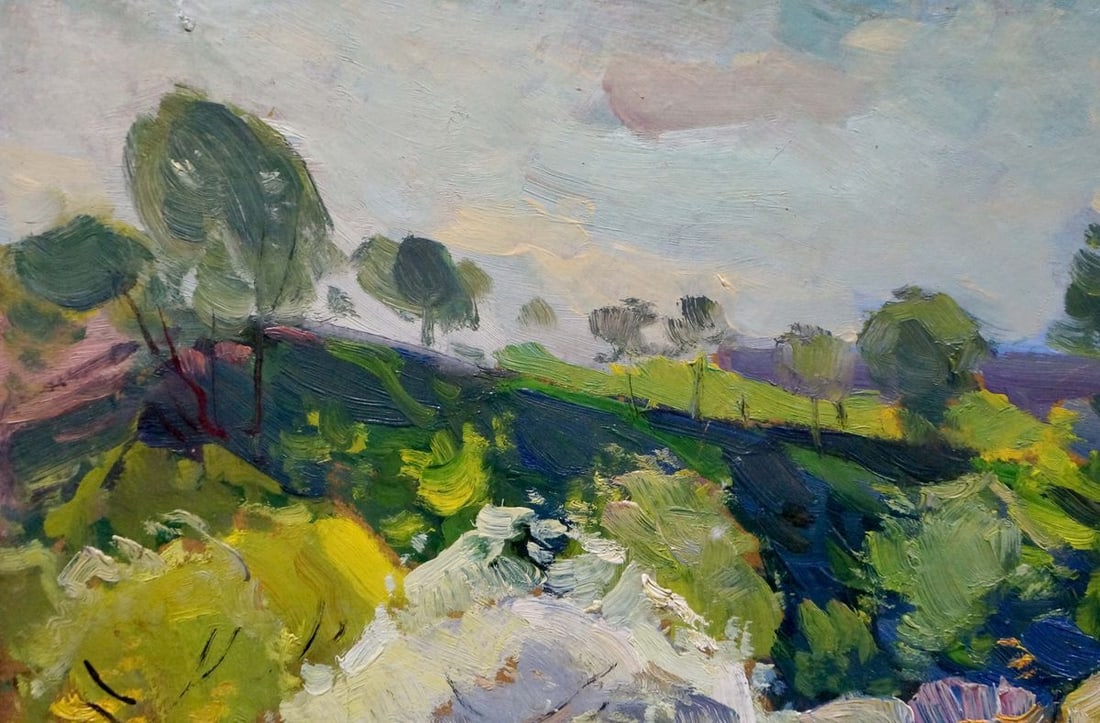 Oil painting Natural landscape Buryachok Nikolay Ivanovich - 3