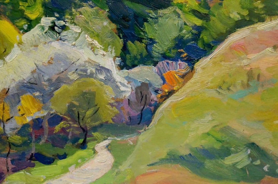 Oil painting Natural landscape Buryachok Nikolay Ivanovich - 6