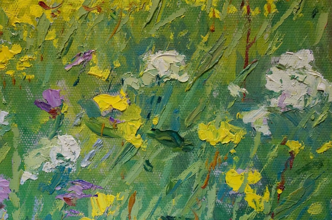 Oil painting Haystacks Sevastyanov Viktor Grigorievich - 6