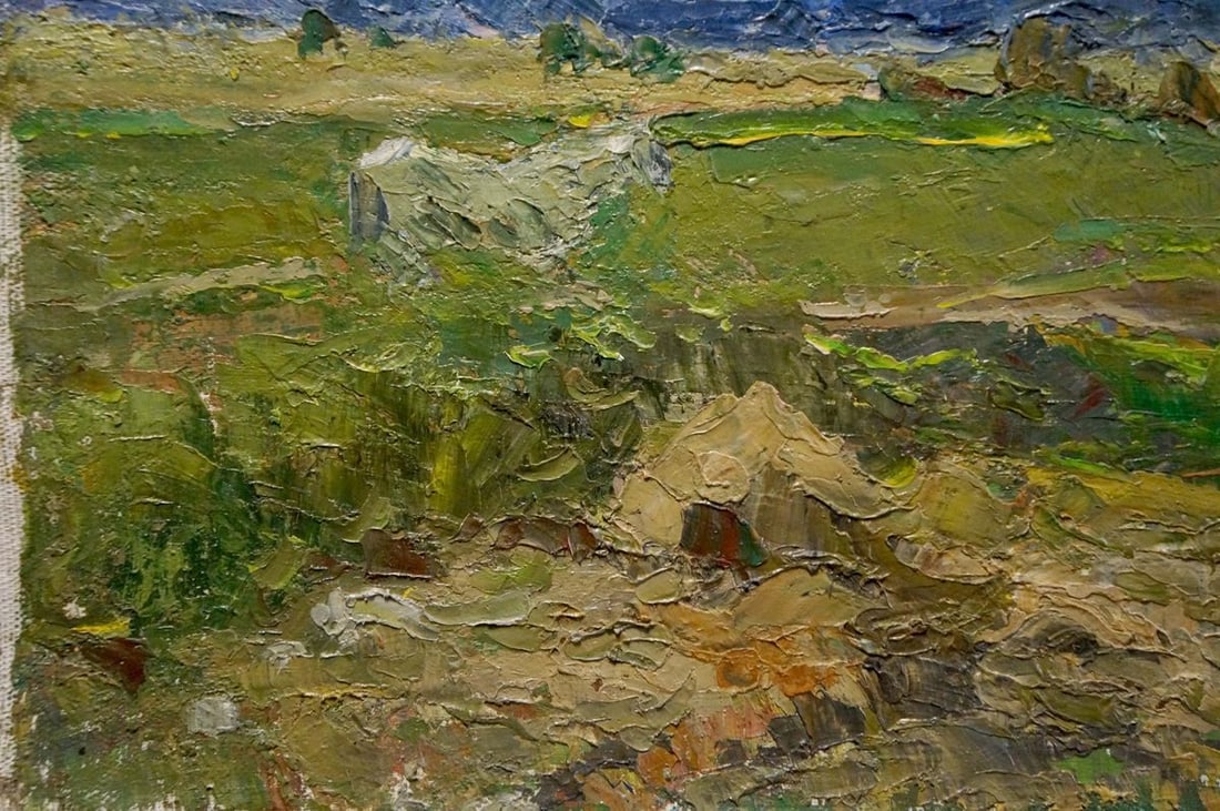 Oil painting Overcast weather Sevastyanov Viktor Grigorievich - 2