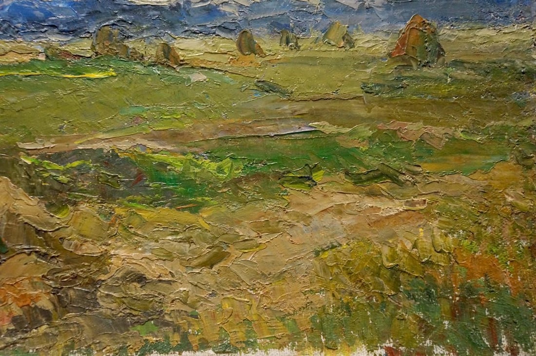 Oil painting Overcast weather Sevastyanov Viktor Grigorievich - 5