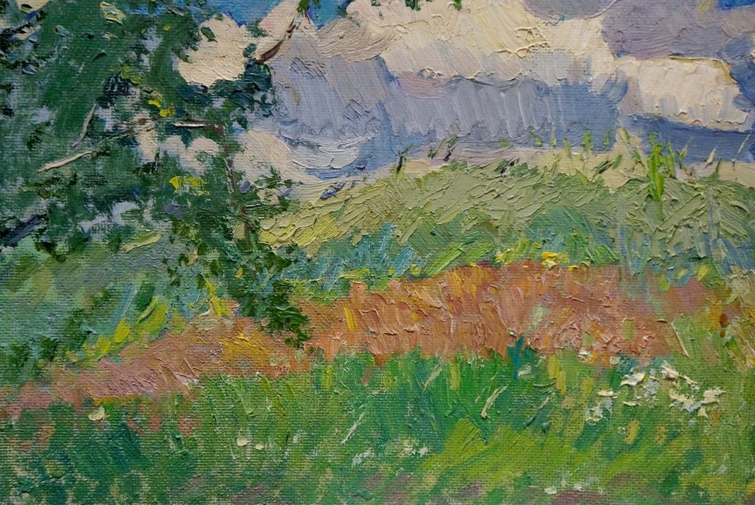 Oil painting Natural landscape Sevastyanov Viktor Grigorievich - 2