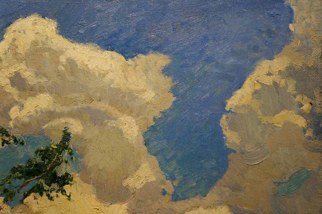 Oil painting Natural landscape Sevastyanov Viktor Grigorievich - 4