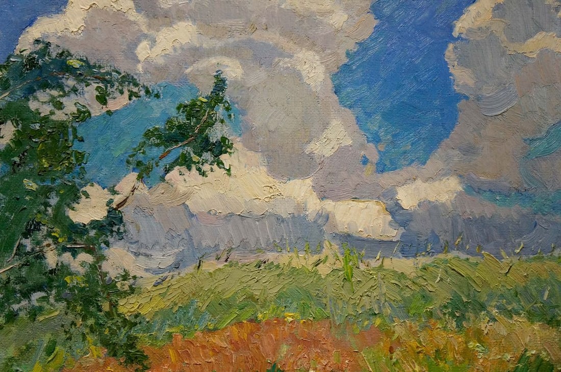Oil painting Natural landscape Sevastyanov Viktor Grigorievich - 6