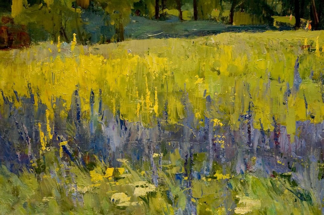 Oil painting Khitrova Tamara Alexandrovna Natural landscape - 2