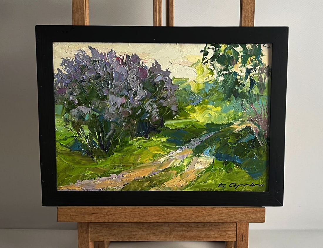 Oil painting Flowers along the road Boris Serdyuk (1 of 11)