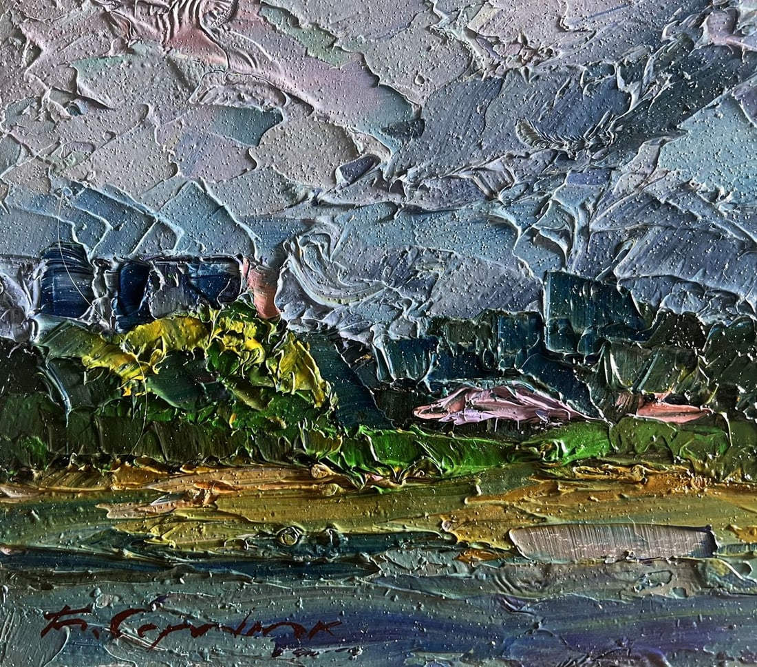 Oil painting Before the rain Boris Serdyuk - 9