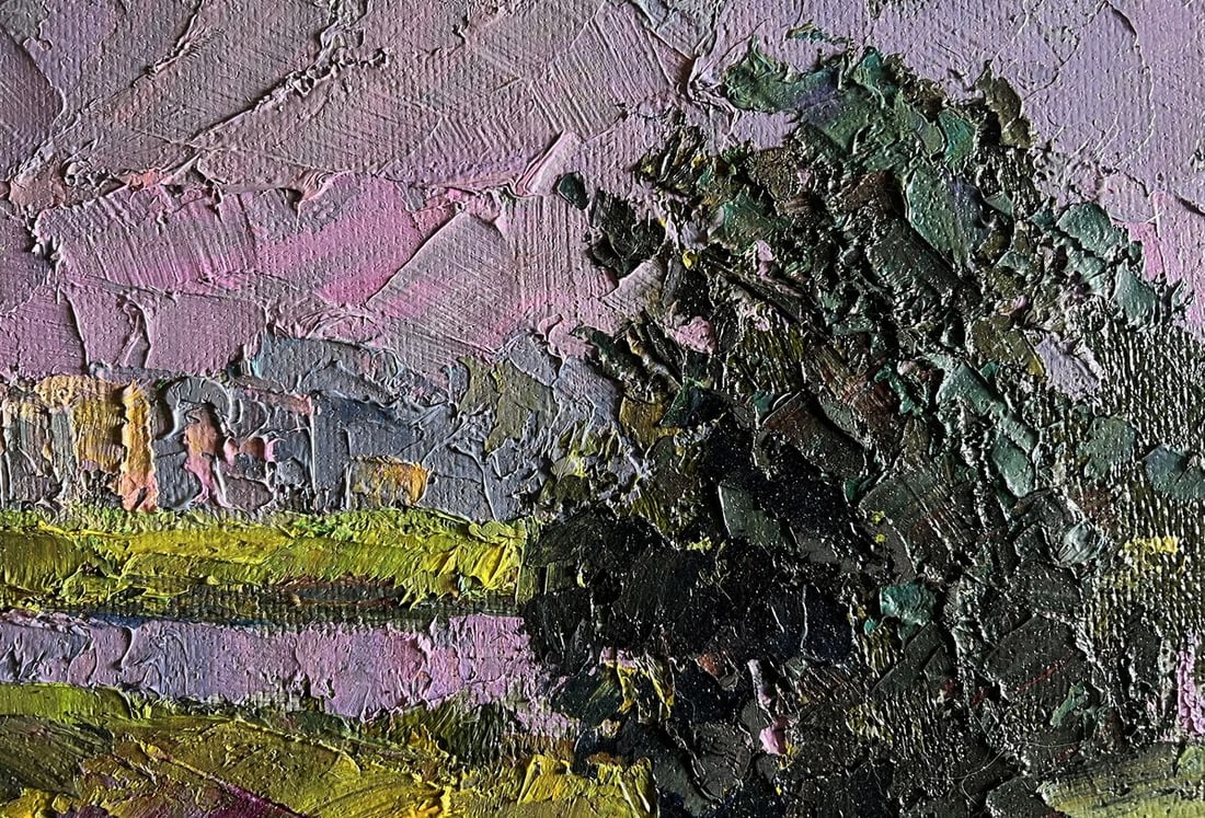 Oil painting Natural meadow Boris Serdyuk - 5