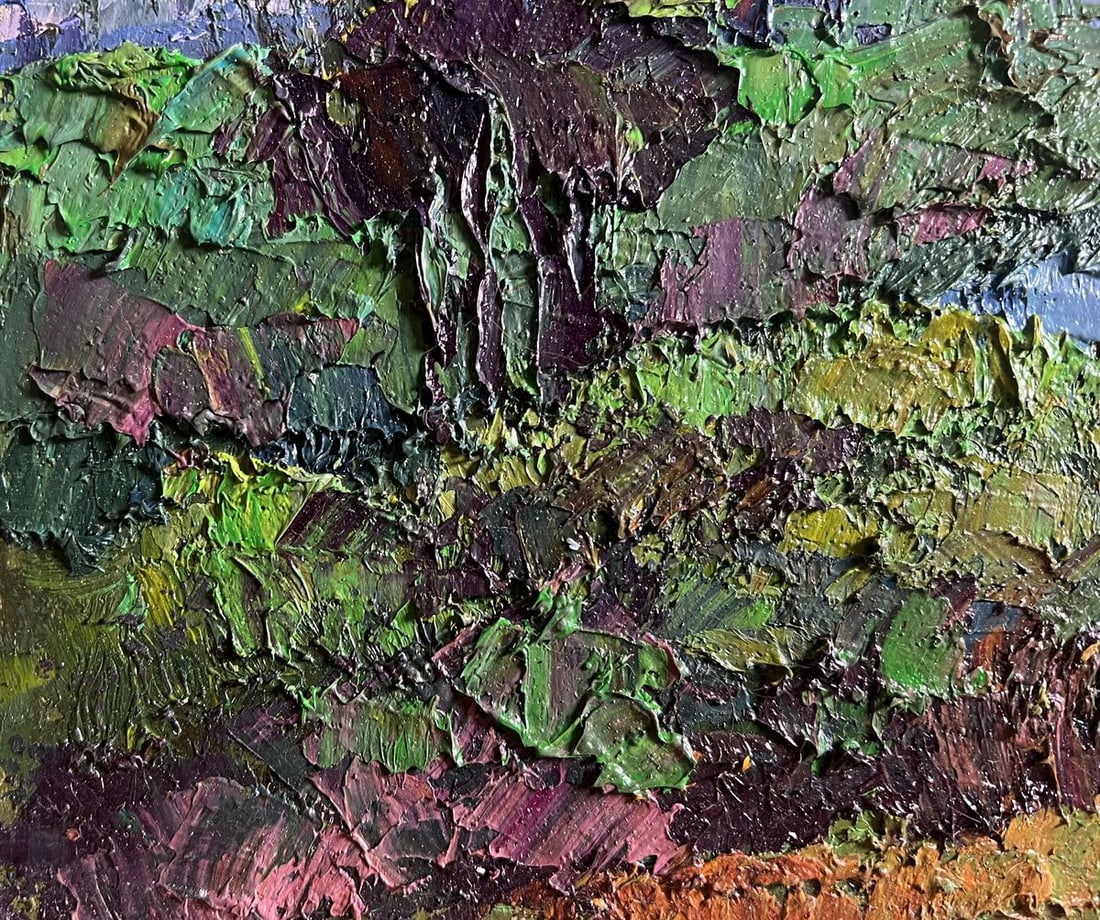 Oil painting It's getting dark Boris Serdyuk - 8
