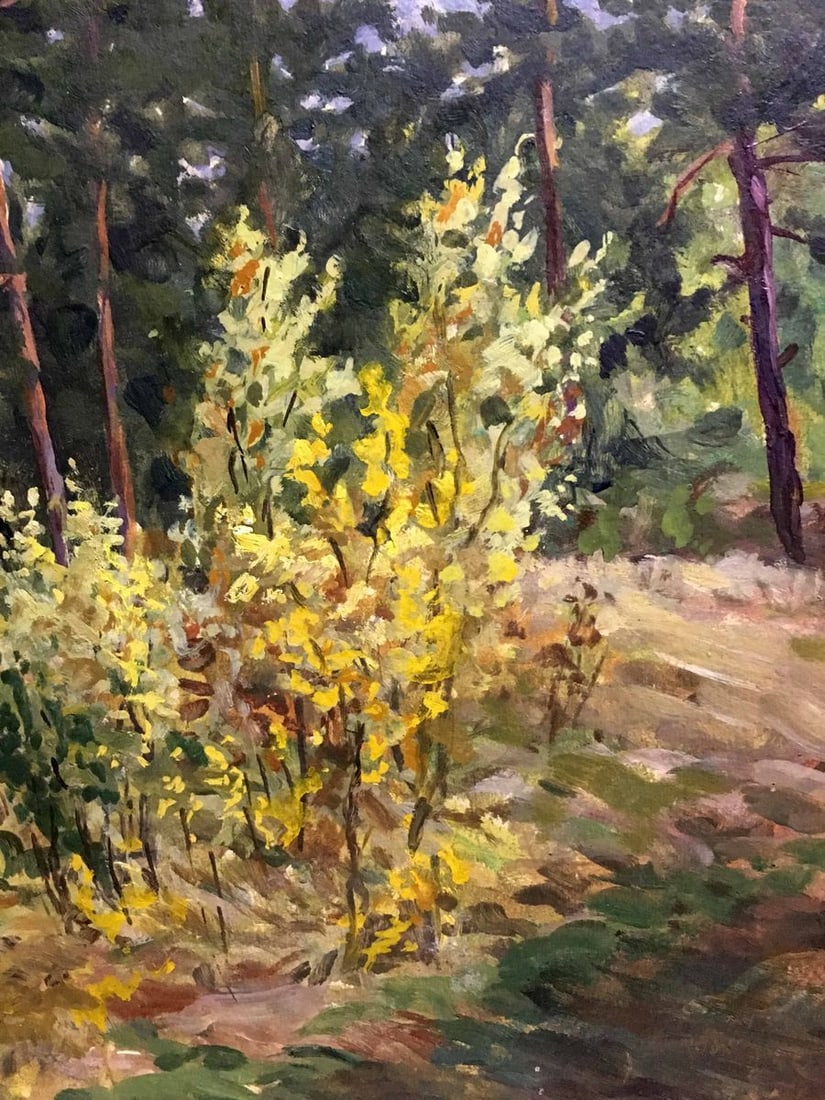 Oil double painting summer nature A. Cherkas - 6