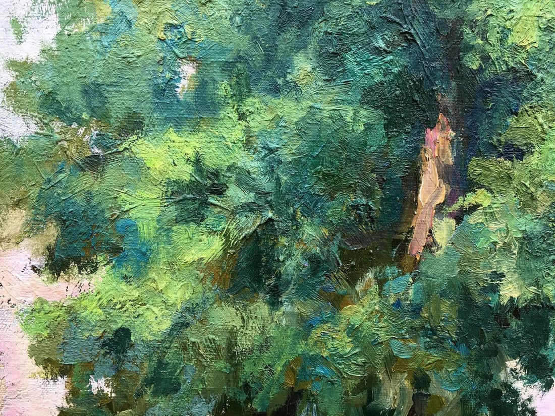 Oil painting forest landscape Nepiypivo Vasily Ignatievich - 5