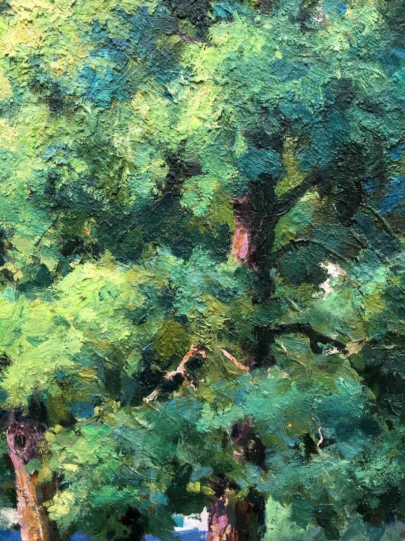 Oil painting forest landscape Nepiypivo Vasily Ignatievich - 6