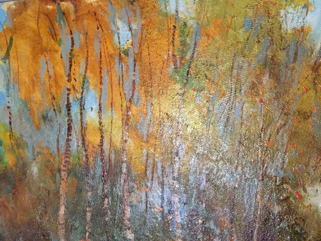 Oil painting Alley in the park Maltsev Nikolay Aleksandrovich - 4
