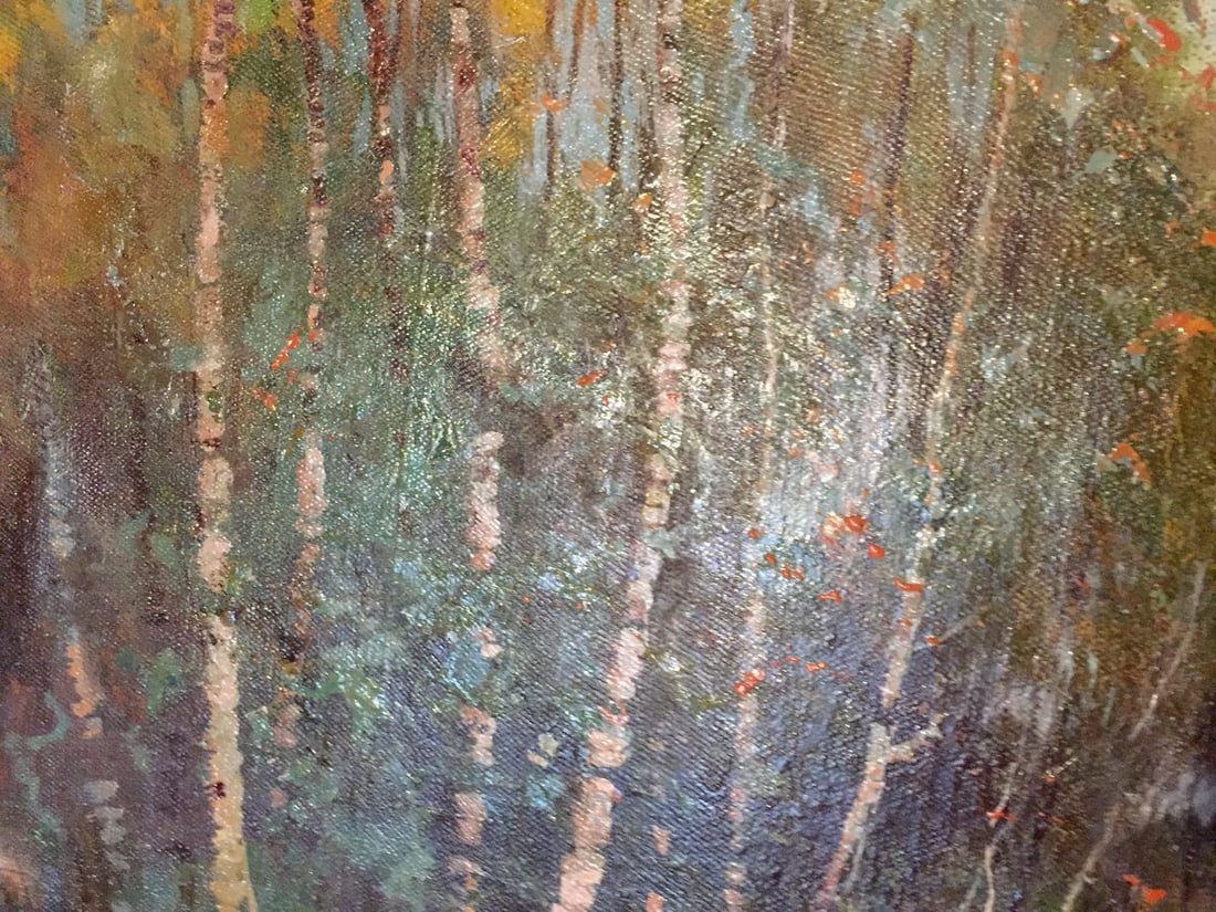 Oil painting Alley in the park Maltsev Nikolay Aleksandrovich - 5