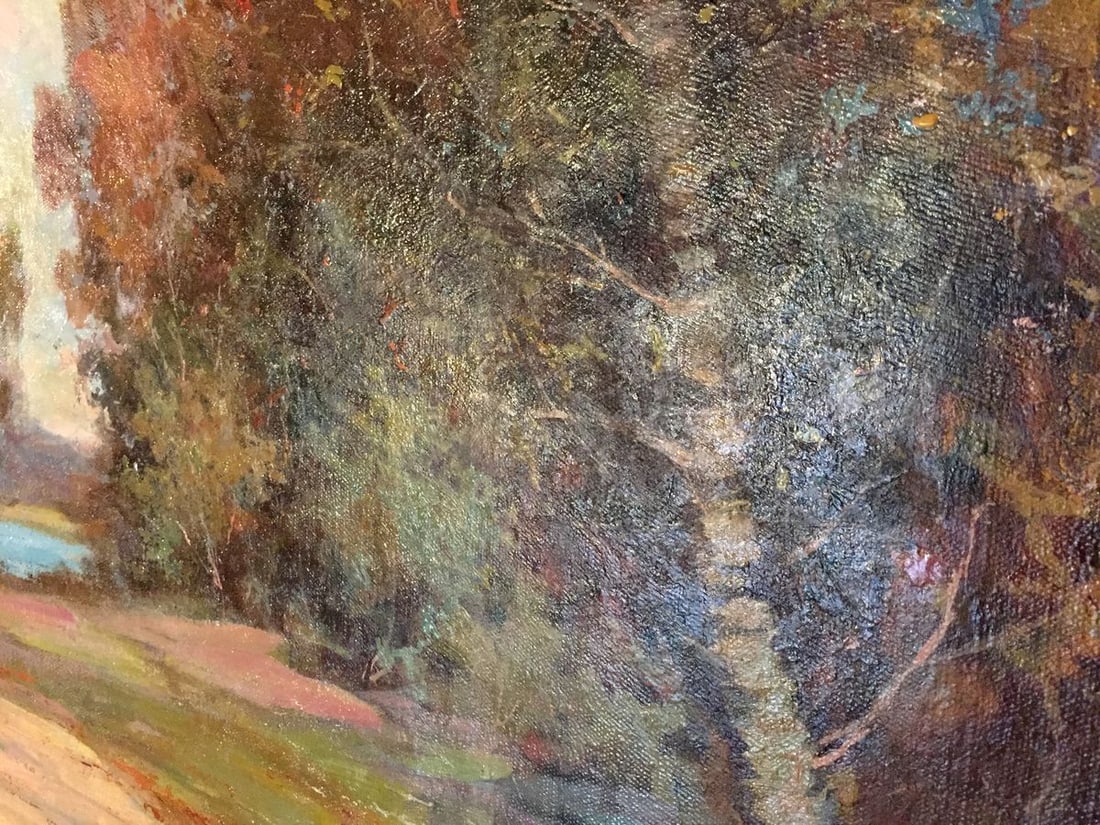 Oil painting Alley in the park Maltsev Nikolay Aleksandrovich - 8