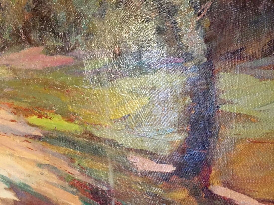 Oil painting Alley in the park Maltsev Nikolay Aleksandrovich - 9