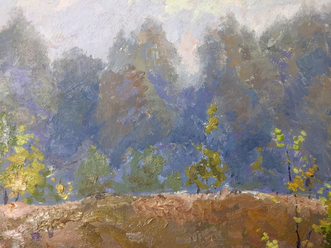 Oil painting Misty morning Alexander Fedorovich Mynka - 7