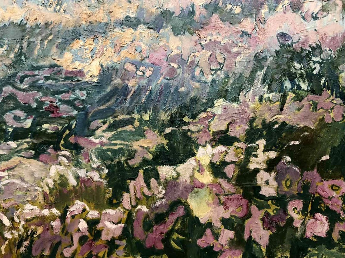 Oil painting Flower field Sambur Arkady Gesejonovich - 4