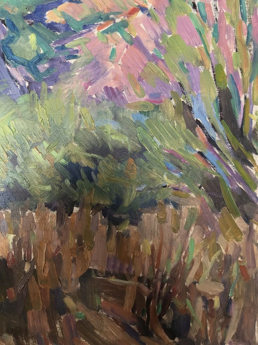 Oil painting Rocky coast Peter Tovpev - 10