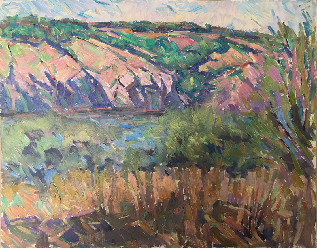 Oil painting Rocky coast Peter Tovpev: Title: Oil painting Rocky coast Peter Tovpev Description: No.AAA2215 Introducing the "Rocky Coast" oil painting - a beautiful and evocative work of art that is sure to transform any space into an oasi