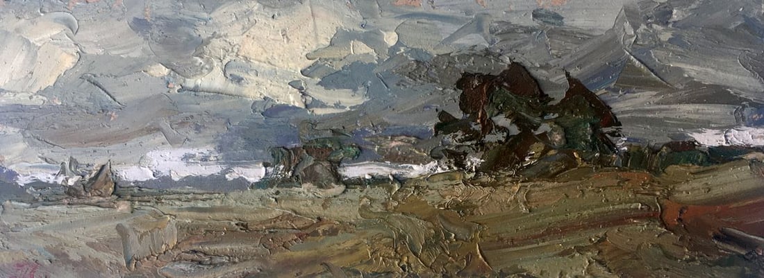 Oil painting Before the rain Alexander Nikolaevich Cherednichenko (1 of 13)