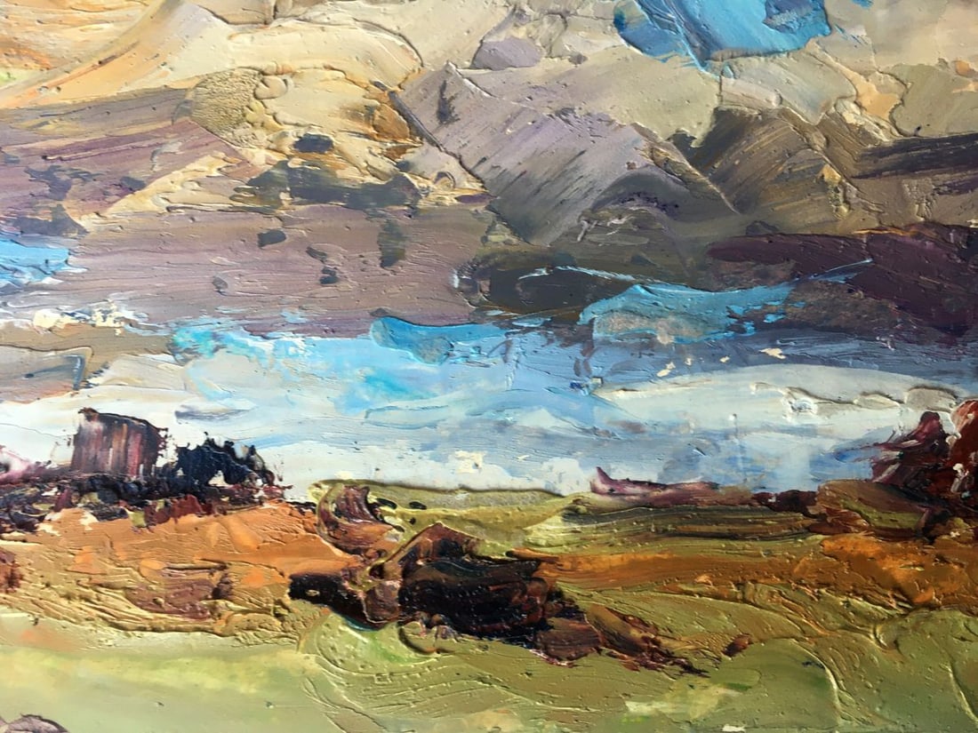 Oil painting Windy day Alexander Nikolaevich Cherednichenko - 9
