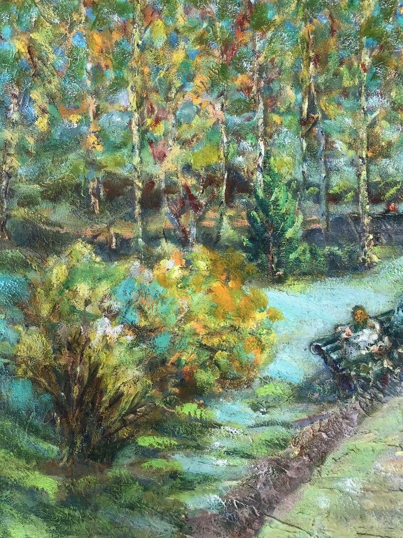 Oil painting On the outskirts of the city Shapoval Ivan Leontyevich - 5