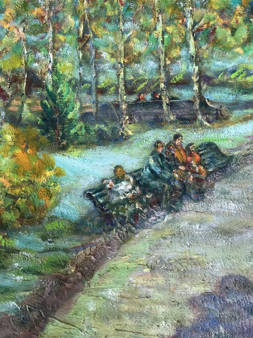 Oil painting On the outskirts of the city Shapoval Ivan Leontyevich - 7