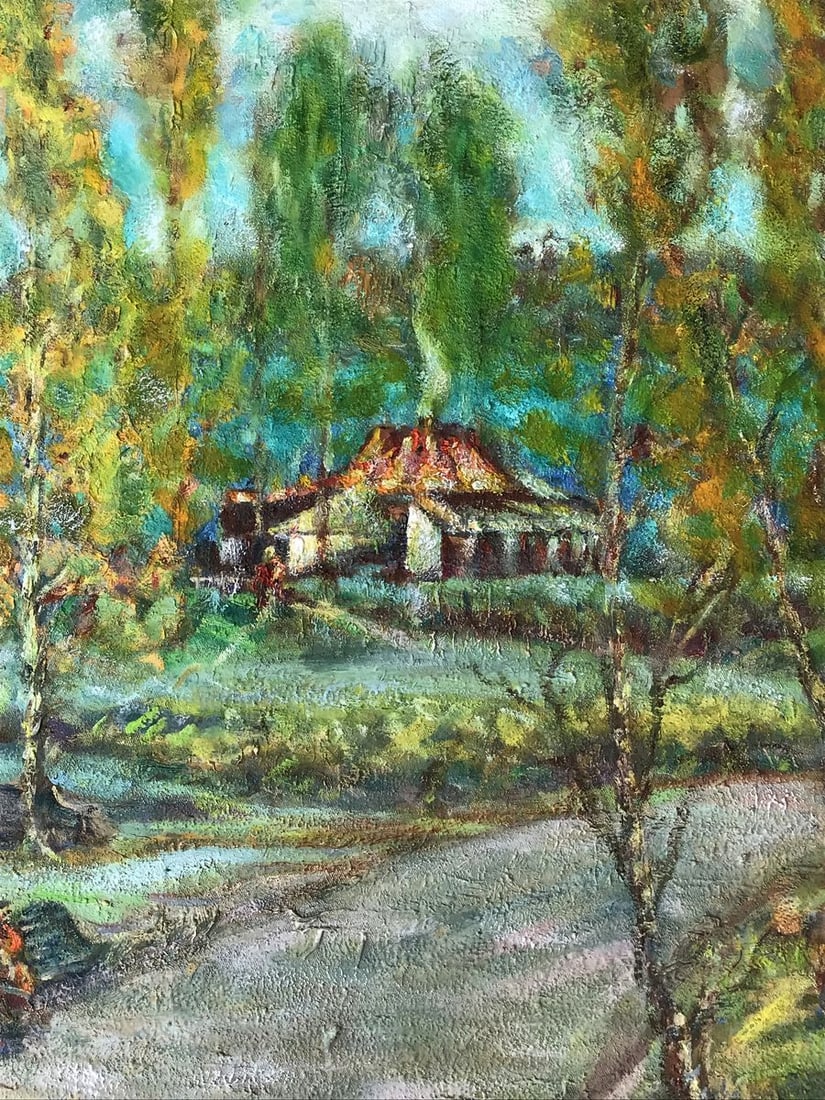 Oil painting On the outskirts of the city Shapoval Ivan Leontyevich - 8