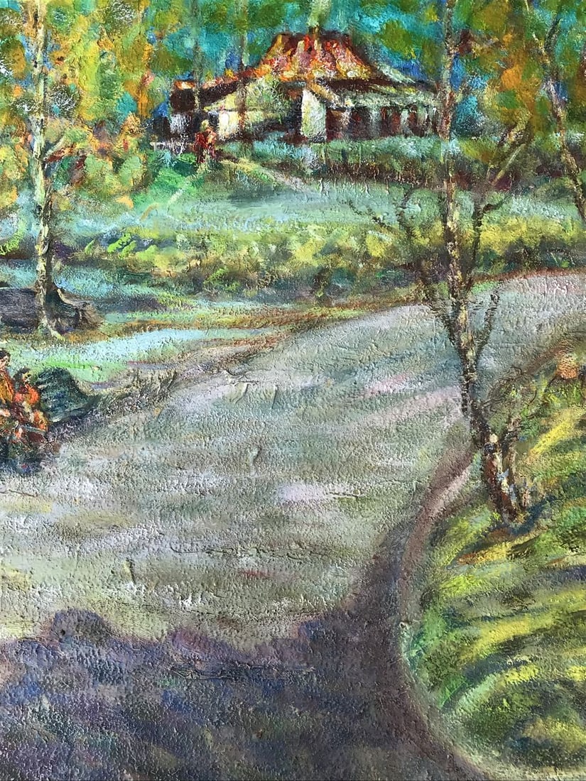 Oil painting On the outskirts of the city Shapoval Ivan Leontyevich - 9