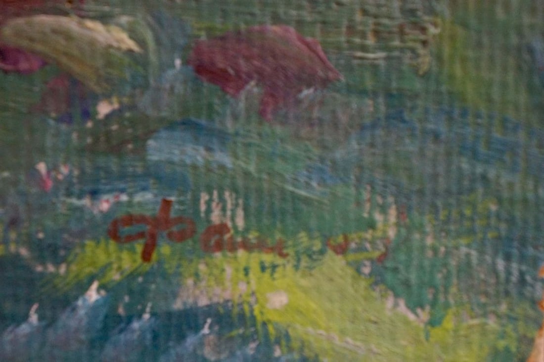 Oil painting Blue birch Fomin Anatoly Nikiforovich - 6