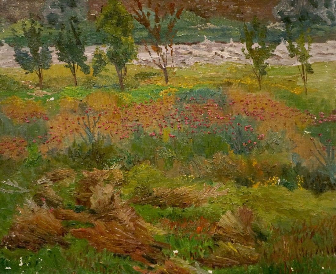 Oil painting Stream near the forest Chernikov Nikolay Vladimirovich (1 of 8)