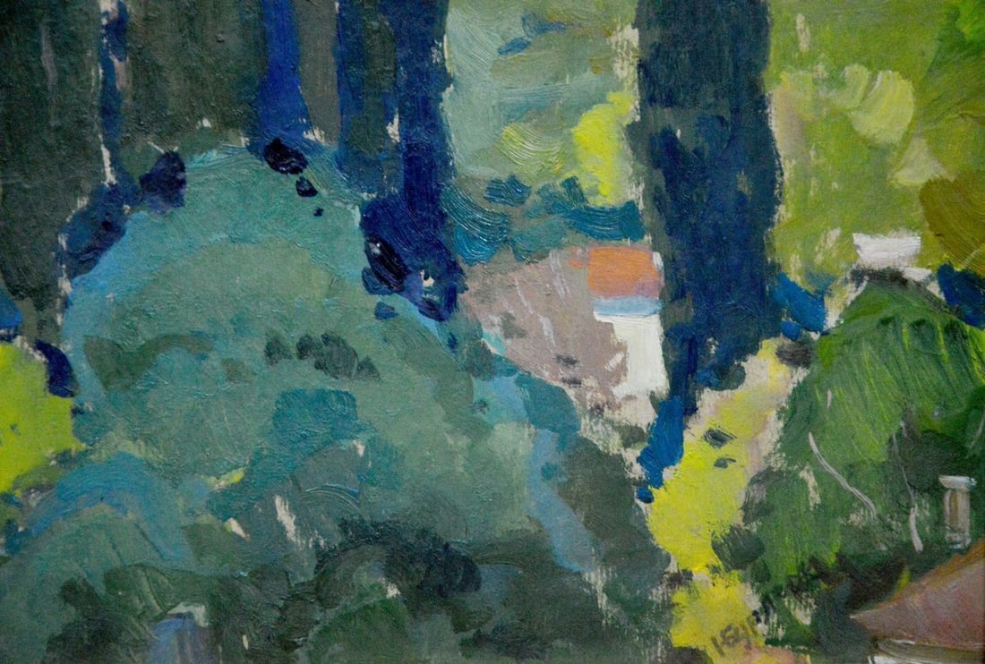 Oil painting Crimean landscape Buryachok Nikolay Ivanovich - 4