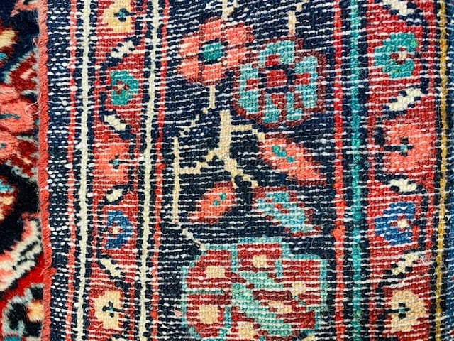 Antique Persian hamadan Rug-3449 - 8