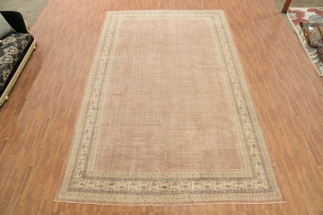 Antique Botemir Persian Large Wool Rug 12x18 - 3
