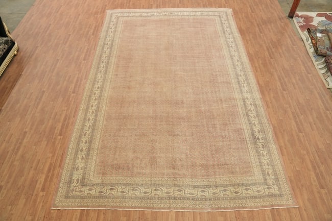 Antique Botemir Persian Large Wool Rug 12x18 - 5