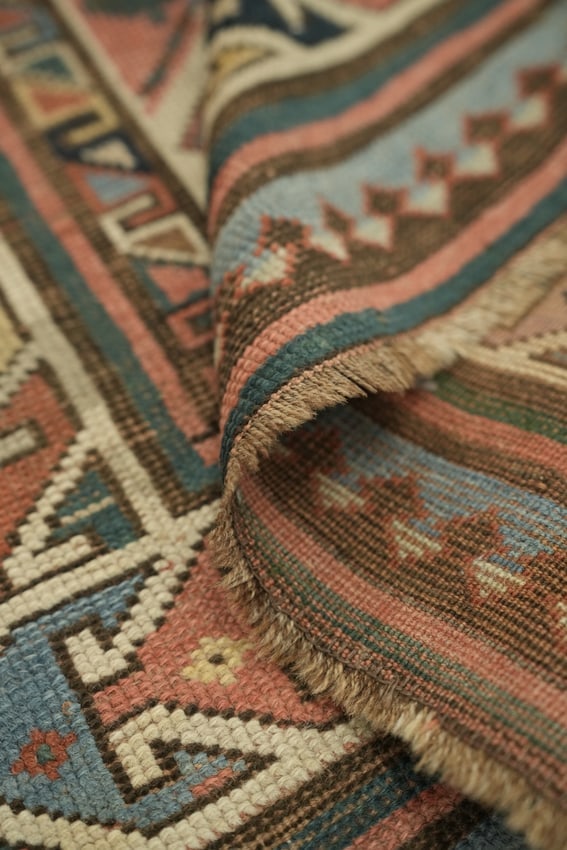 Pre-1900 Antique Kazak Oriental Runner Rug 3x11 - 15