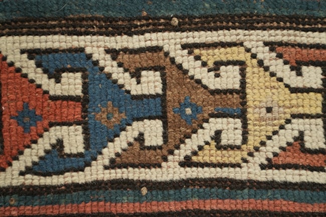 Pre-1900 Antique Kazak Oriental Runner Rug 3x11 - 8