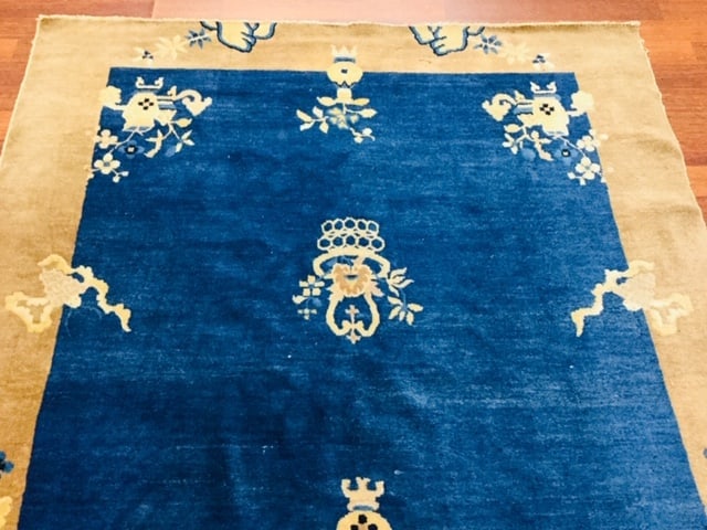 Antique Chinese Peking Rug-3511 - 4