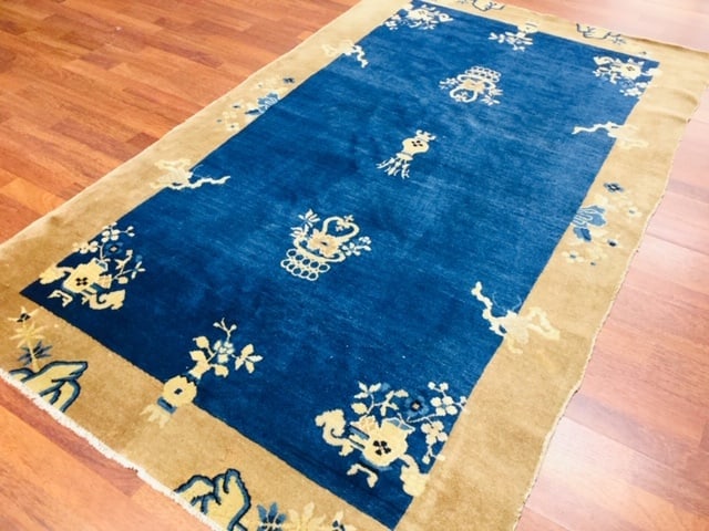 Antique Chinese Peking Rug-3511 - 6