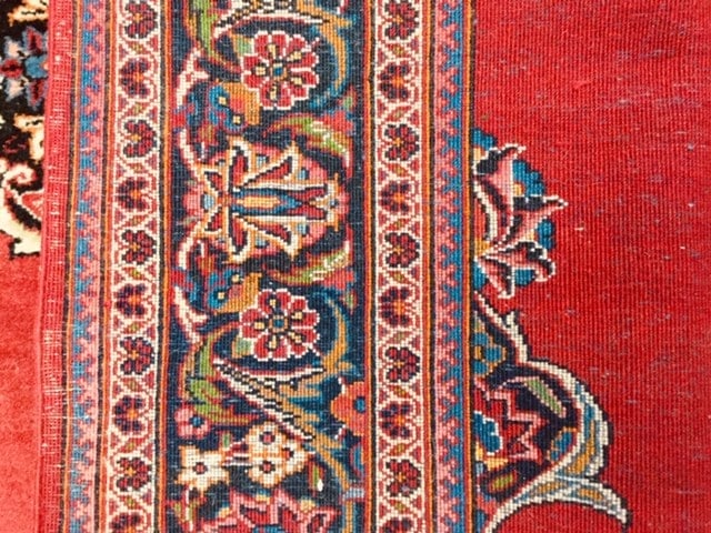Vintage Persian Kashan Rug-3870 - 7