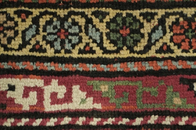 Pre-1900 Antique Kazak Oriental Wool Rug 5x8 - 7