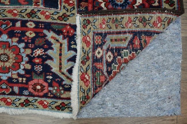 Antique Vegetable Dye Heriz Persian Area Rug 9x12 - 6
